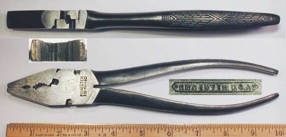 [Kraeuter 1841-10 10 Inch Button's Pattern Pliers]