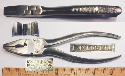 [Kraeuter 1841-6-1/2 6.5 Inch Button's Pattern Pliers]