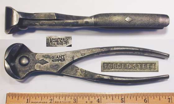 [Kraeuter 1850-7 Giant Nipper 7 Inch End Nippers]