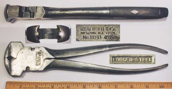[Kraeuter 1880-10-1/2 Fencing Pliers]
