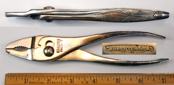 [Kraeuter 1903-7 7 Inch Thin-Nose Combination Pliers]