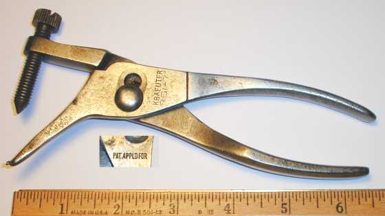 [Kraeuter 351-7 Slip-Joint Brake Spring Pliers]