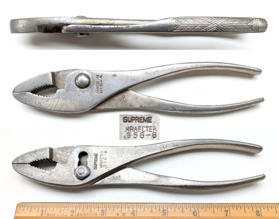 [Kraeuter Supreme 356-8 8 Inch Combination Pliers]