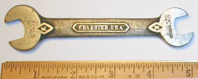 [Kraeuter A1416 7/16x1/2 Open-End Wrench]