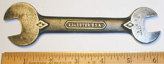 [Kraeuter A1820 9/16x5/8 Open-End Wrench]