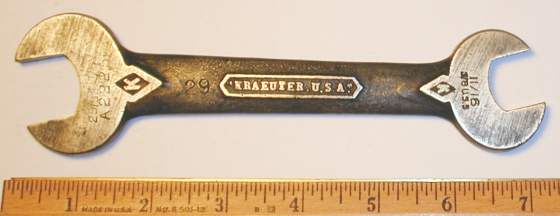 [Kraeuter A2225 11/16x25/32 Open-End Wrench]