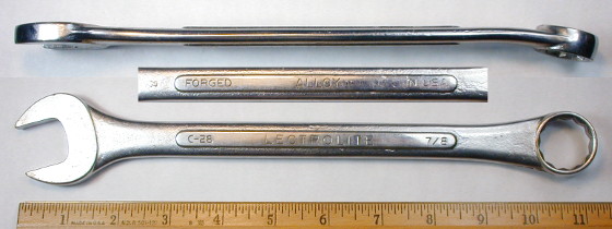 [Lectrolite C-28 7/8 Combination Wrench]