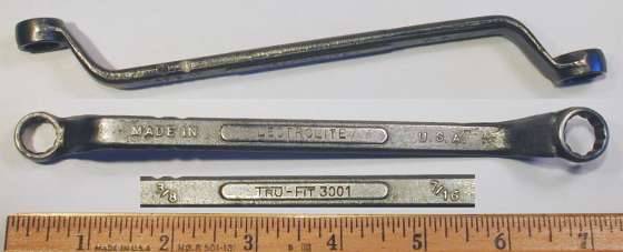 [Lectrolite 3001 3/8x7/16 Offset Box Wrench]