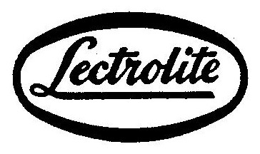 [Lectrolite Logo from 1951 Trademark]