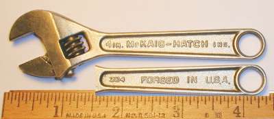 [McKaig-Hatch 204 4 Inch Adjustable Wrench]