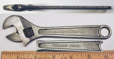 [McKaig-Hatch 6 Inch Adjustable Wrench]