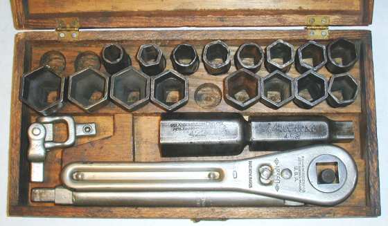 [Mossberg No. 10 Pressed-Steel Socket Set]