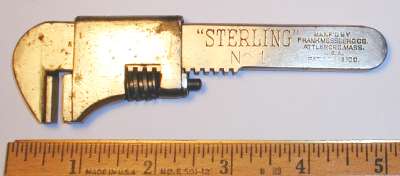 [Mossberg Sterling No. 1 5 Inch Bicycle Wrench]