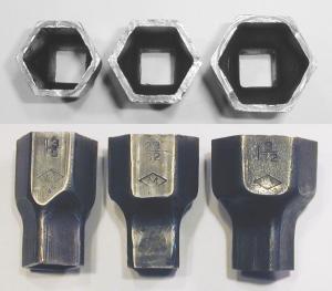 [Mossberg Pressed-Steel Hex Sockets from No. 6 Set]