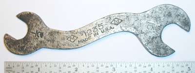 [Mossberg No. 1235 1/2x9/16 S-Shaped Open-End Wrench]
