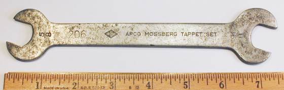 [APCO-Mossberg No. 206 5/8x11/16 Tappet Wrench]