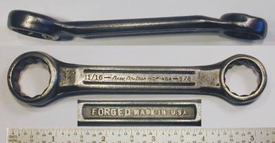 [New Britain NDF-404 5/8x11/16 Short Box-End Wrench]