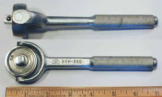 [OTC H-260 3/8-Drive Rotating-Head Ratchet]