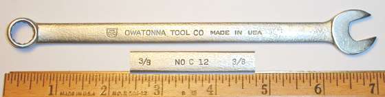 [OTC C-12 3/8 Combination Wrench]