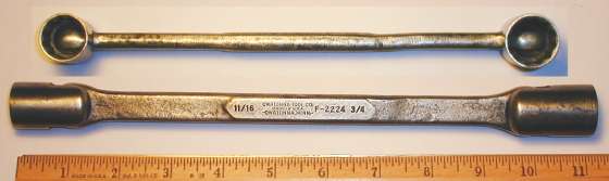 [OTC F-2224 11/16x3/4 Flex-Box Wrench]