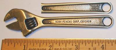 [Penens 4204 4 Inch Adjustable Wrench]