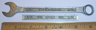 [Plomb 1216 1/2 Combination Wrench]