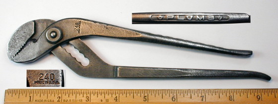 [Plomb 240 Waterpump Pliers]