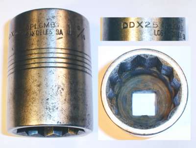 [Plomb DDX25 3/4-Drive 1-9/16 Socket]