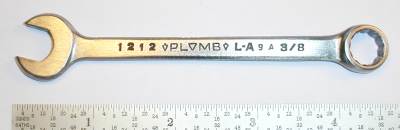 [Plomb 1212 3/8 Combination Wrench]