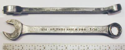 [Plomb 1214 7/16 Combination Wrench]