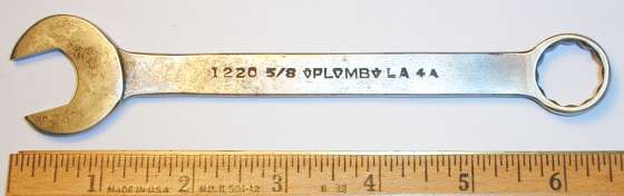 [Plomb 1220 5/8 Combination Wrench]