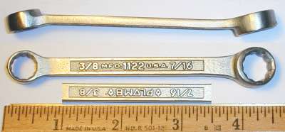 [Plomb 1122 3/8x7/16 Box-End Wrench]