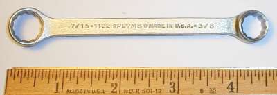 [Plomb 1122 3/8x7/16 Box-End Wrench]