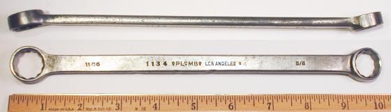 [Plomb 1134 5/8x11/16 Box-End Wrench]