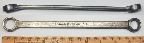 [Plomb WF-82 5/8x11/16 Box-End Wrench]