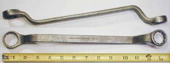 [Plomb 7258 Kinner 7/8x1 Offset Box Wrench]