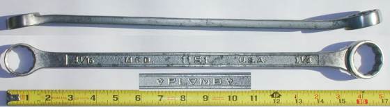[Plomb 1151 1-1/16x1-1/4 Box-End Wrench]