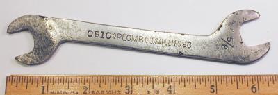 [Plomb Early O910 9/16x5/8 Open-End Wrench]