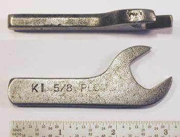 [Plomb Early KI 5/8 Stubby Single-Open Wrench]