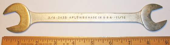 [Plomb 3435 11/16x3/4 Tappet Wrench]