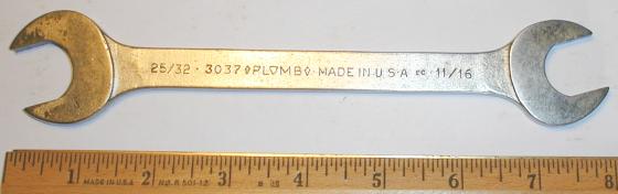 [Plomb 3037 11/16x25/32 Open-End Wrench]