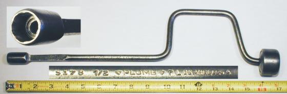 [Plomb S178 1/2 Hex Brace Socket Wrench]