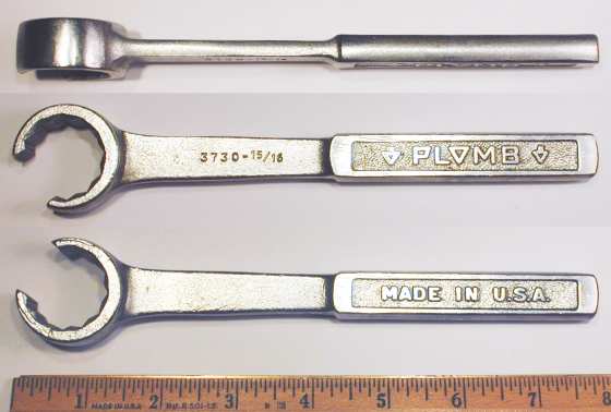 [Plomb 3730 15/16 Flare-Nut Wrench]