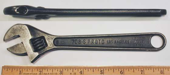 [Proto 708-S 8 Inch Adjustable Wrench]