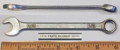 [Proto Los Angeles 1216 1/2 Combination Wrench]