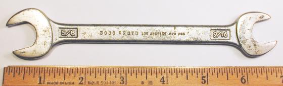 [Proto 3030 9/16x5/8 Open-End Wrench]