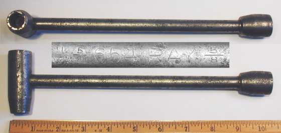 [Ray No. 654 (1/2x5/8)x5/8 Triple Socket Wrench]