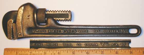 [Ridgid 10 Inch Pipe Wrench]