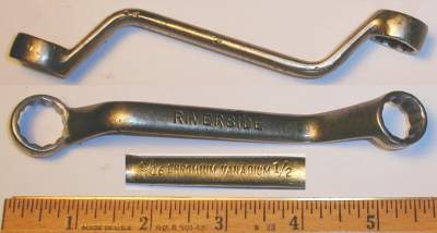 [Riverside 1/2x9/16 Short Offset Box-End Wrench]