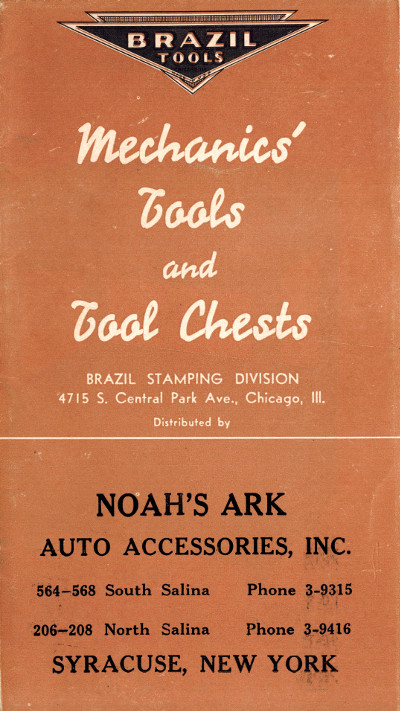 [1939 Brochure for Brazil Tools]